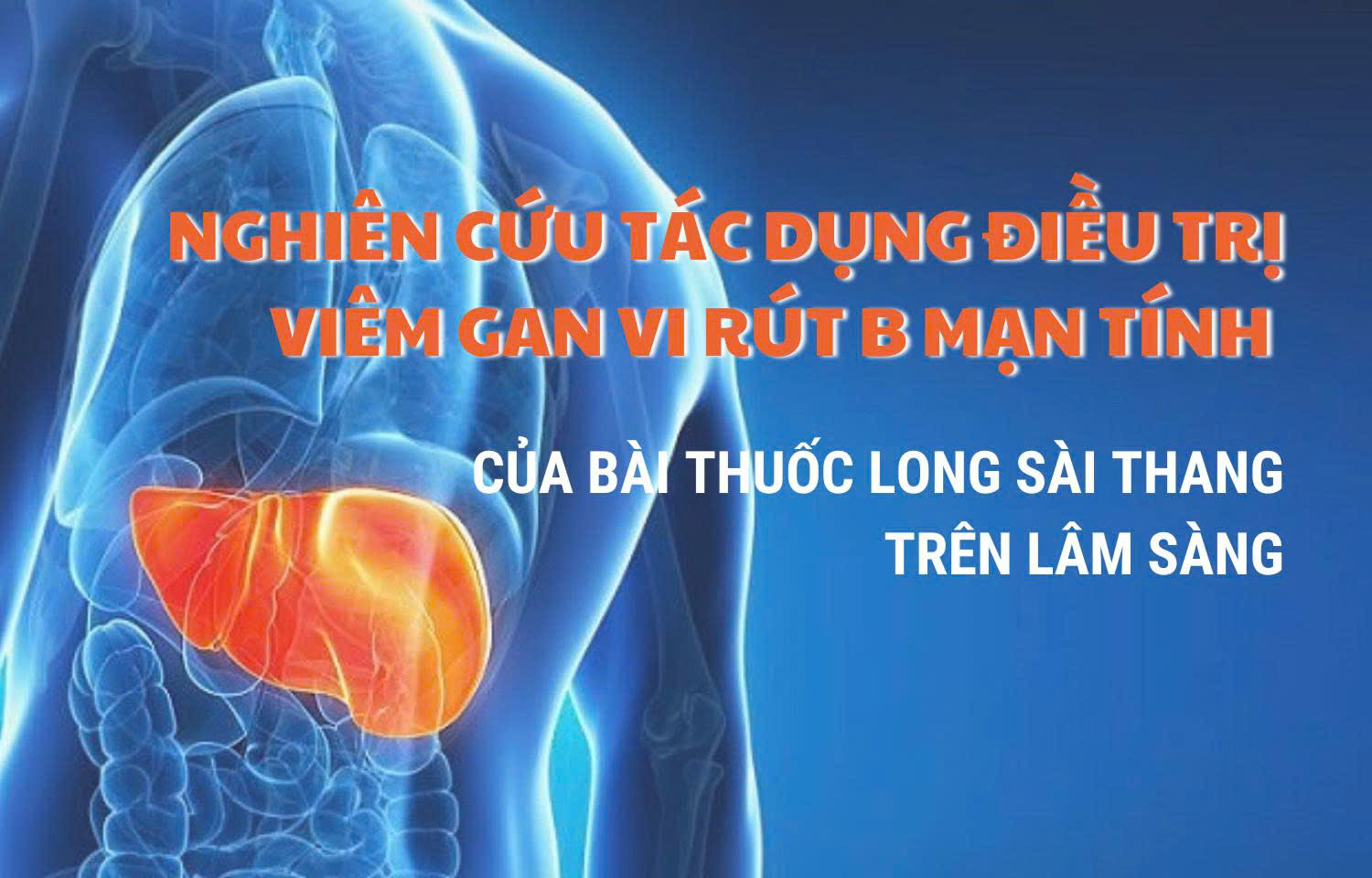 Đánh giá hiệu quả điều trị viêm gan B mạn tính bằng bài thuốc Long sài thang